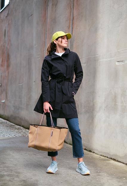 Ubr W Elektra Coat Black Storm